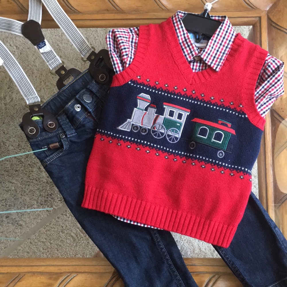 Boy’s 2T Casual 3-Piece Outfit